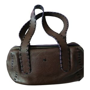 Randall DODGE rd2 Stylish Brown Mini Bag with Stitching
